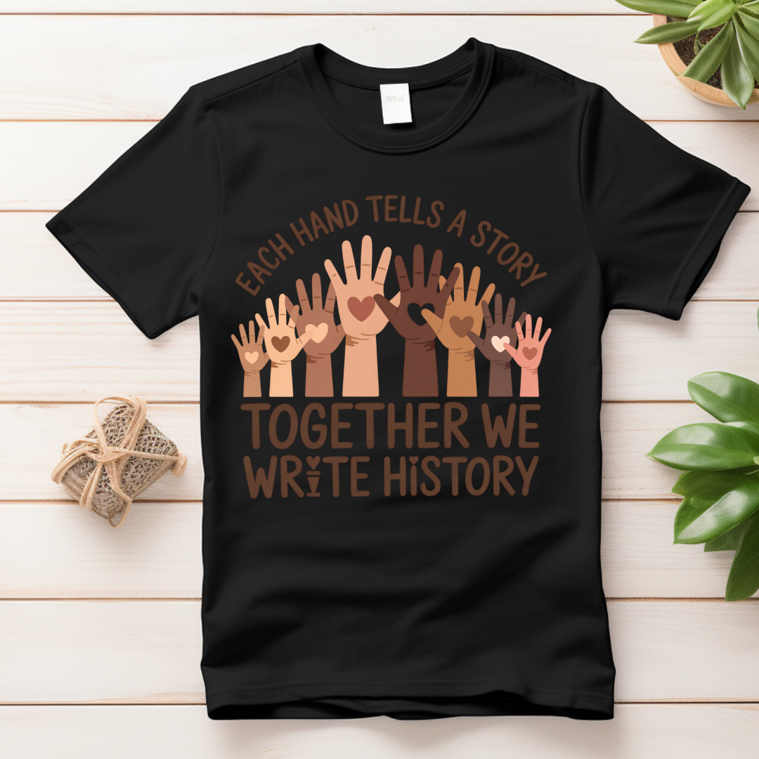 Together We Write History UV DTF/DTF TRANSFER