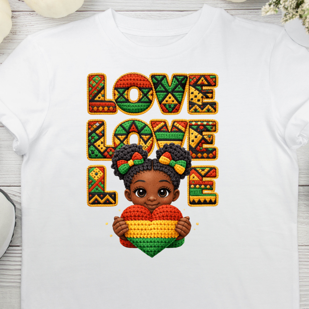 Live Love Black Month UV DTF/DTF TRANSFER