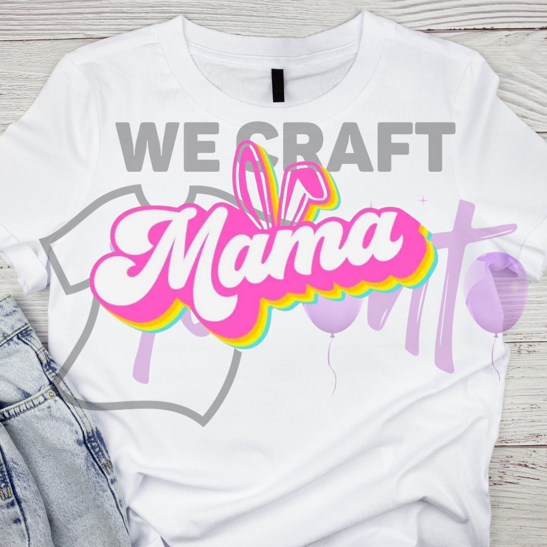 Mama DFT TRANSFER (IRON ON TRANSFER SHEET ONLY)