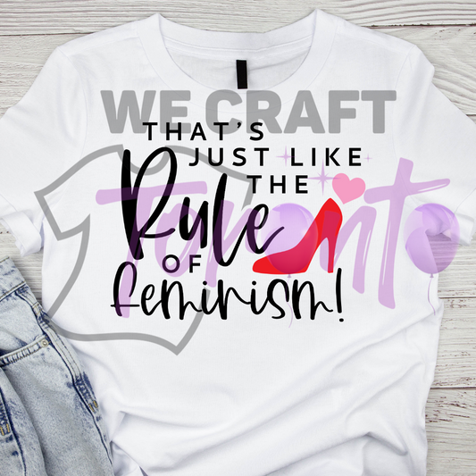 that's just like the rule DFT TRANSFER (IRON ON TRANSFER SHEET ONLY)