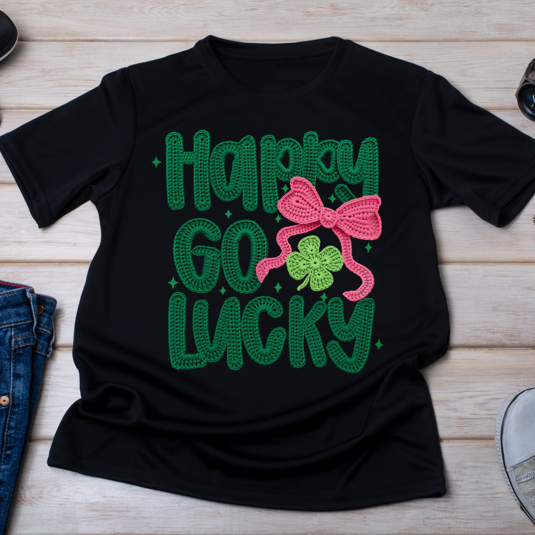 Happy Go Lucky UV DTF/DTF TRANSFER