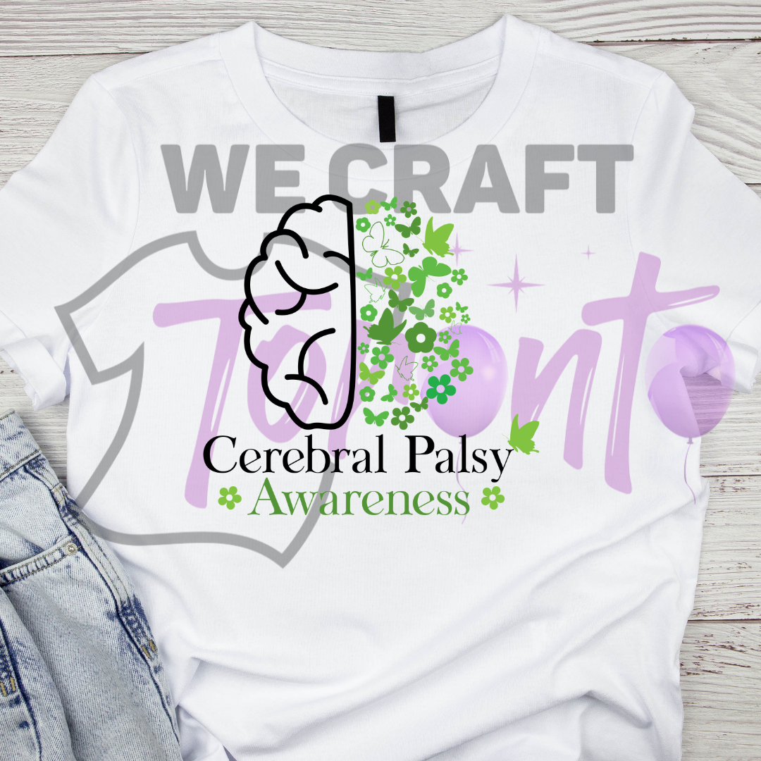 Cerebral Palsy DFT TRANSFER (IRON ON TRANSFER SHEET ONLY)