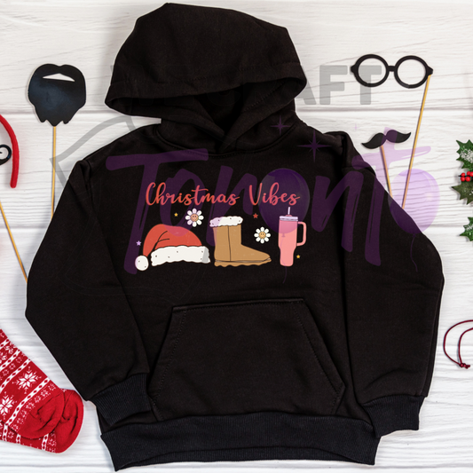 Christmss Vibes DTF transfer (IRON ON TRANSFER SHEET ONLY)