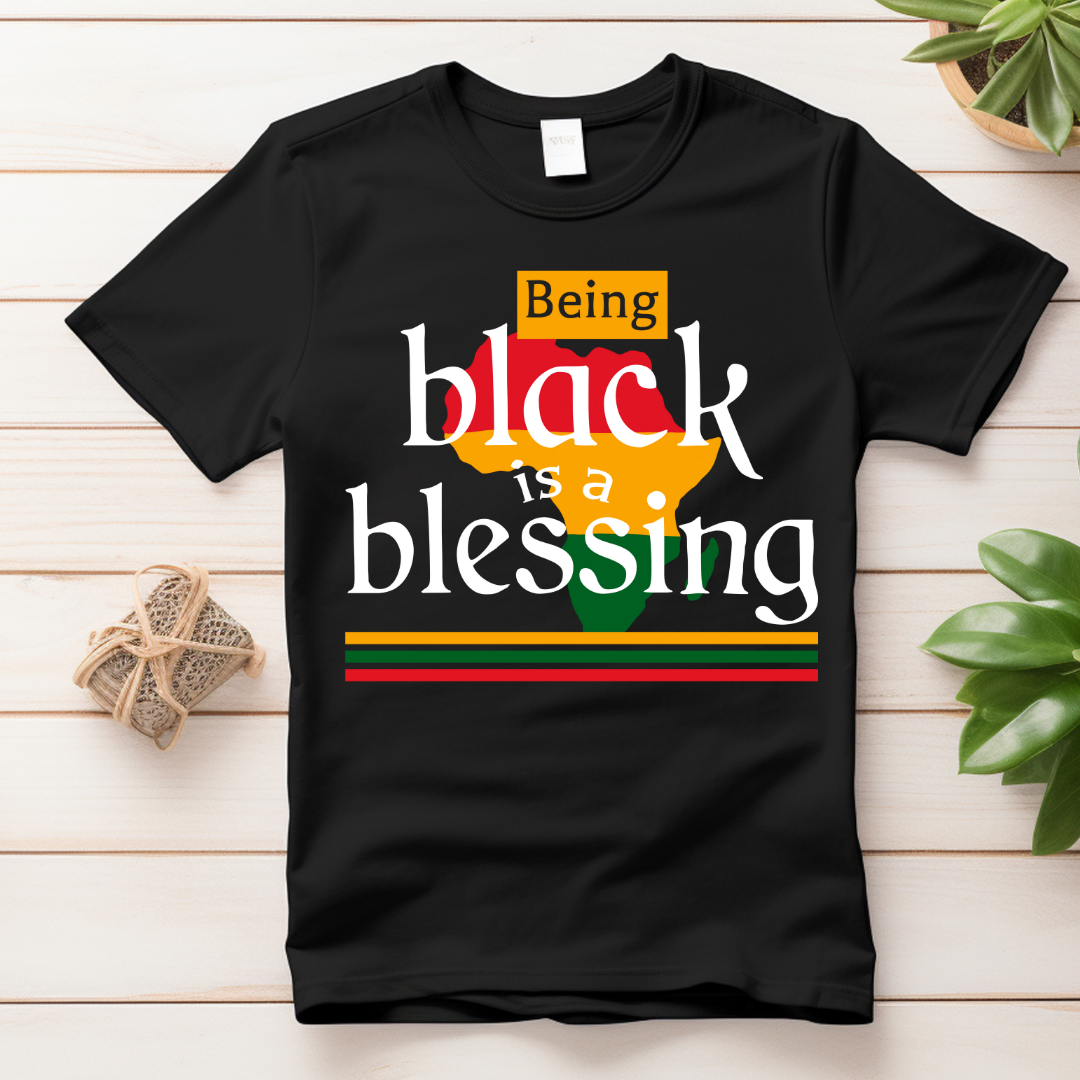 Black & Blessed UV DTF/DTF TRANSFER