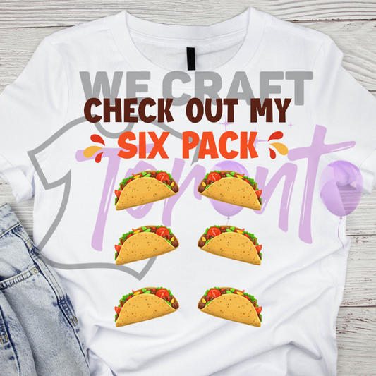 Check out my six pack DFT TRANSFER (IRON ON TRANSFER SHEET ONLY)