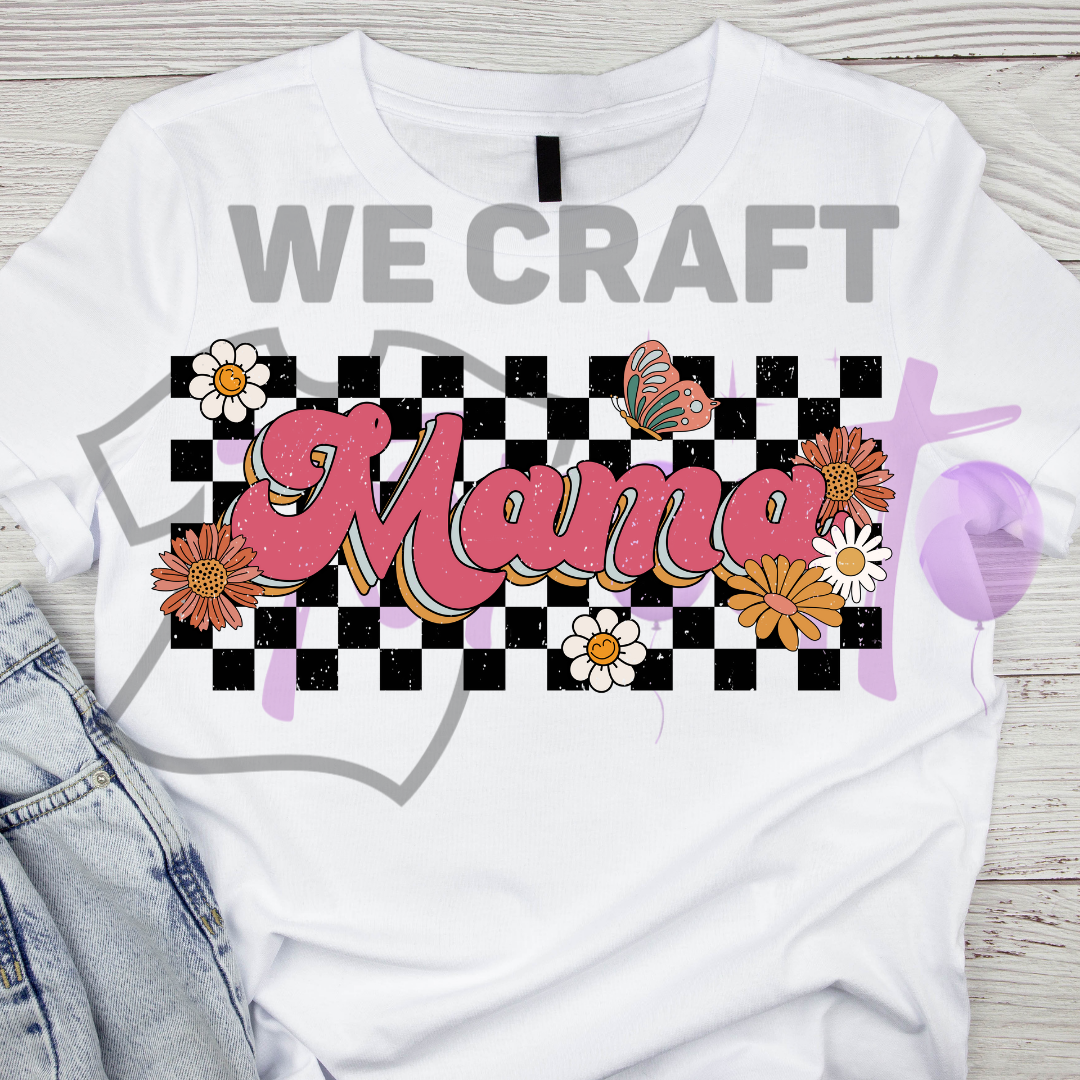 Mama  DFT TRANSFER (IRON ON TRANSFER SHEET ONLY)