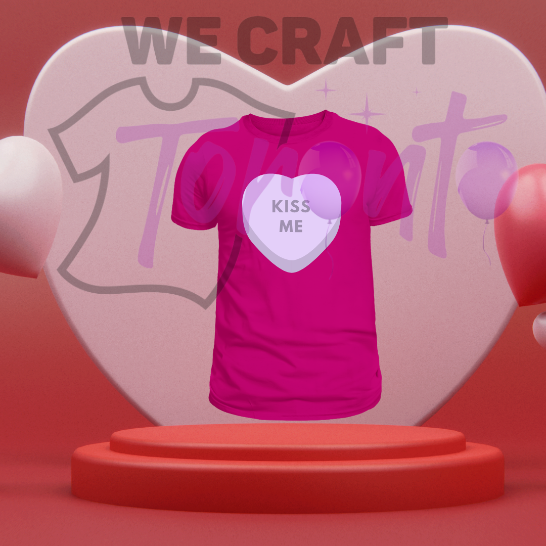 Kiss me DTF transfer (IRON ON TRANSFER SHEET ONLY)