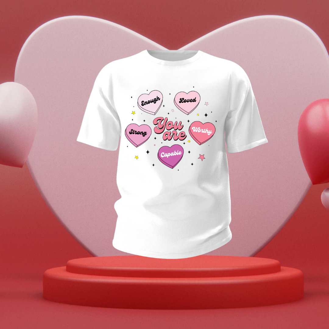 Built Different Tee UV DTF/DTF TRANSFER