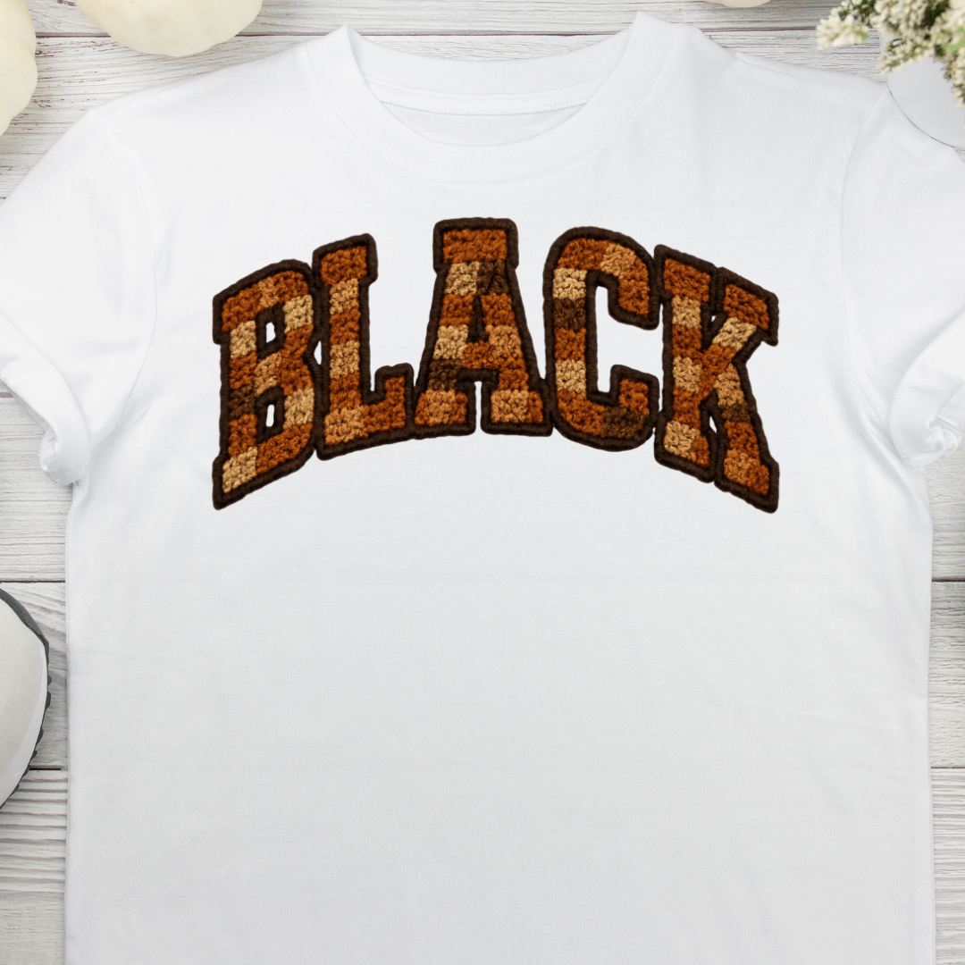 Black is Beauty UV DTF/DTF TRANSFER