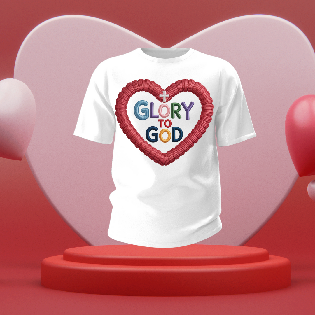 Glory to God UV DTF/DTF TRANSFER