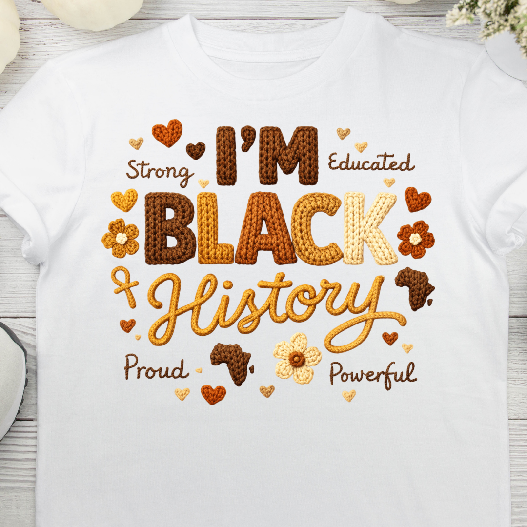 Black History Forever UV DTF/DTF TRANSFER