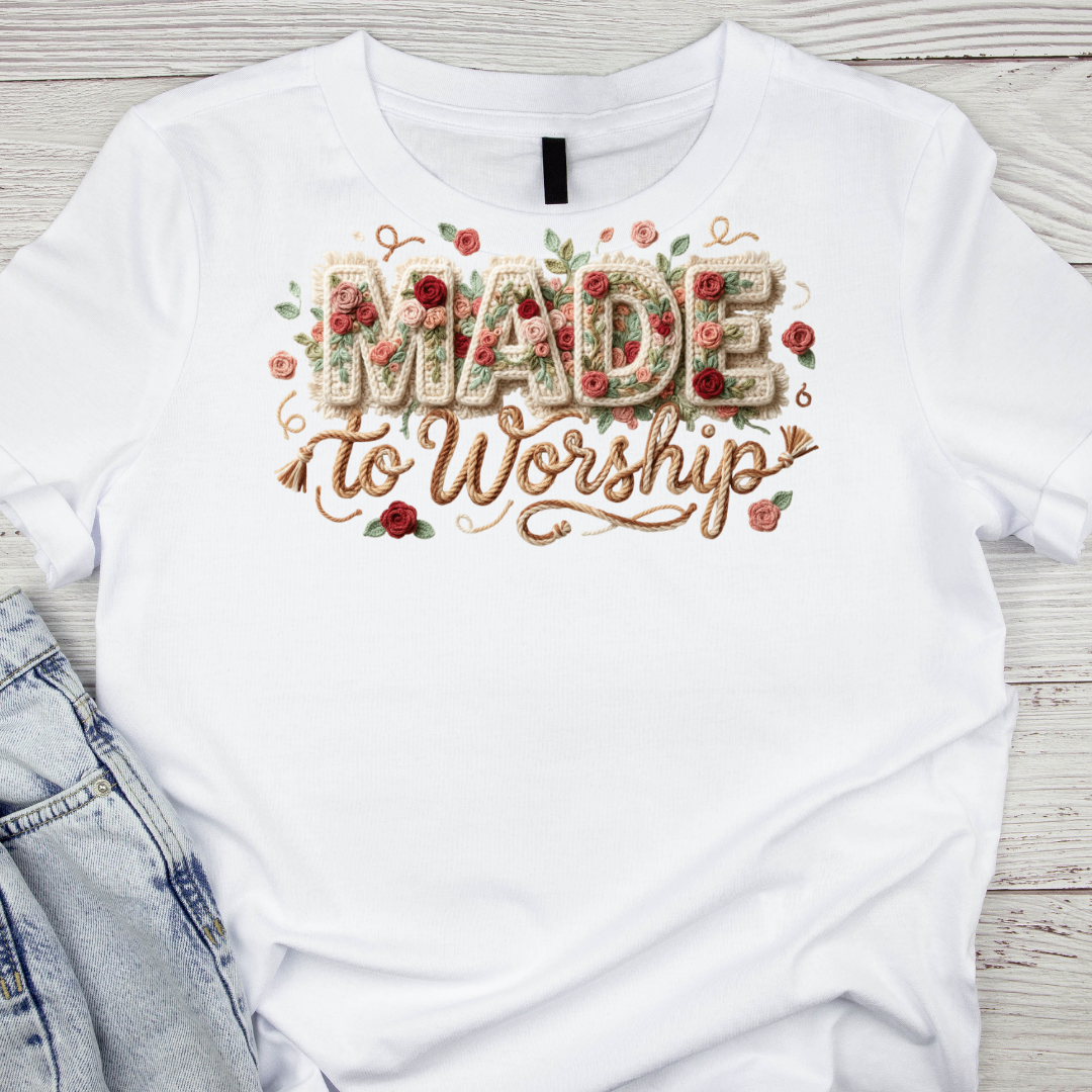 Made to worship UV DTF/DTF TRANSFER