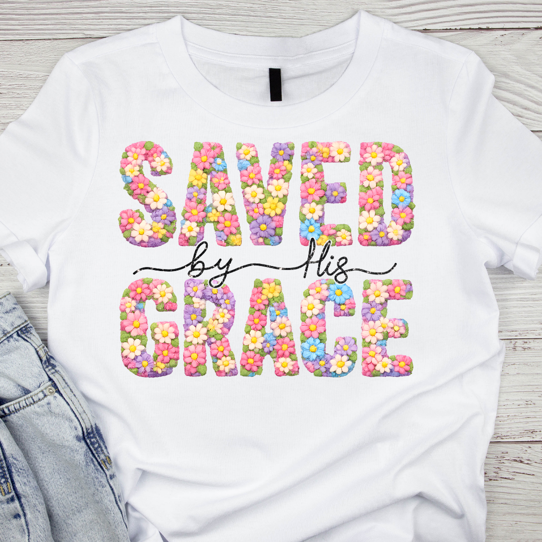 Saved by his Grace UV DTF/DTF TRANSFER