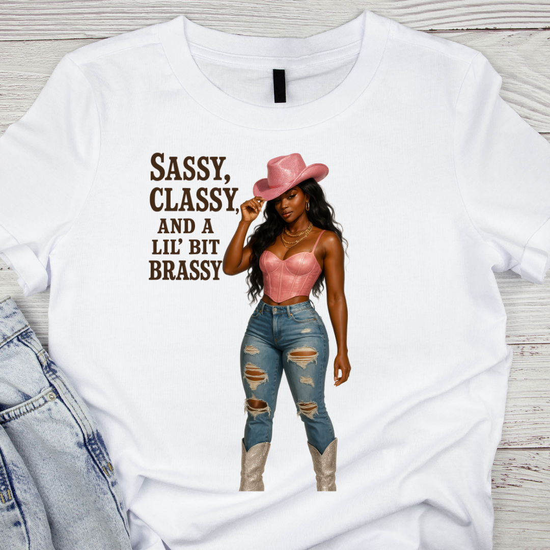 Sassy, Classy and a Lil' Bit Brassy UV DTF/DTF TRANSFER