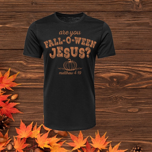 Fall for Jesus TRANSFER (IRON ON TRANSFER SHEET ONLY)