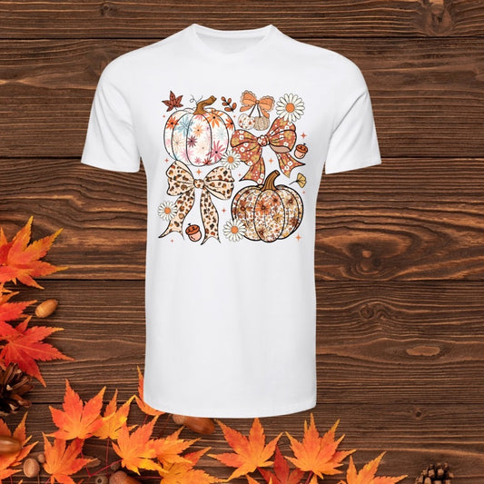 Pumpkin Fall TRANSFER (IRON ON TRANSFER SHEET ONLY)