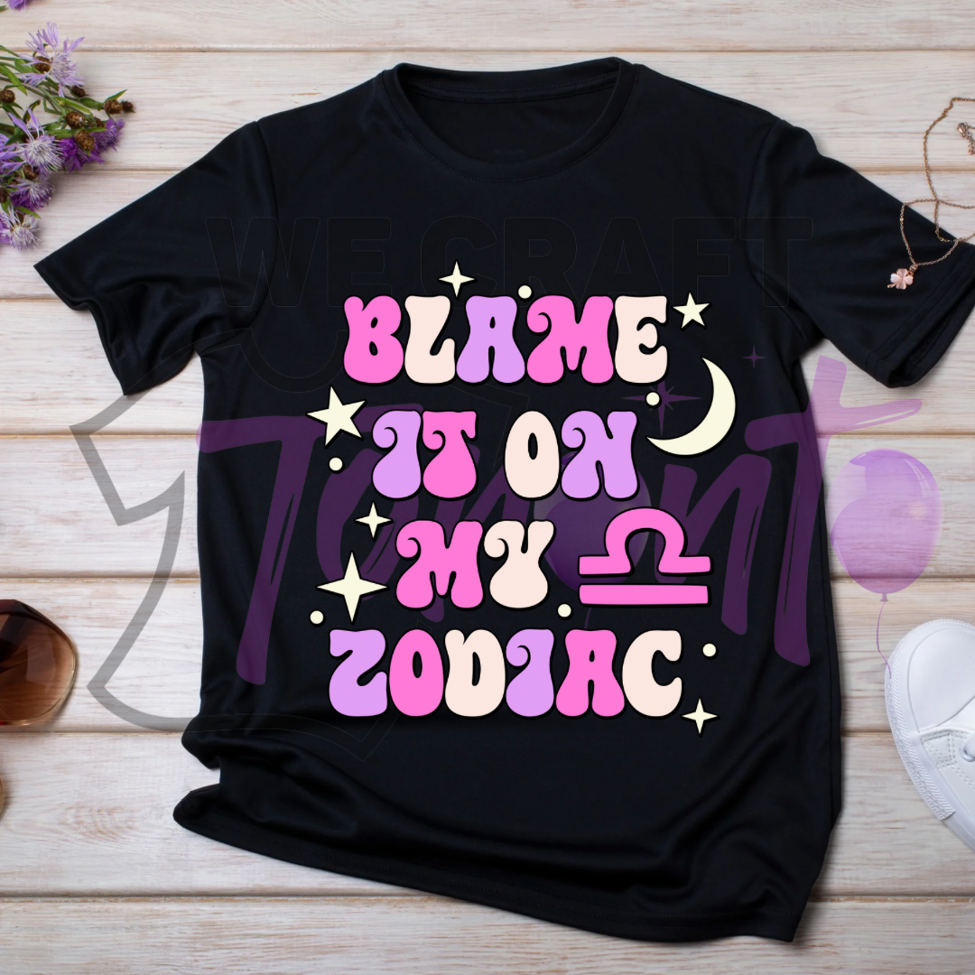 Blame it on DTF transfer (IRON ON TRANSFER SHEET ONLY)