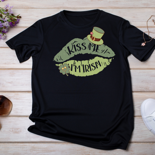 Kiss me, I’m Irish DTF transfer (IRON ON TRANSFER SHEET ONLY)