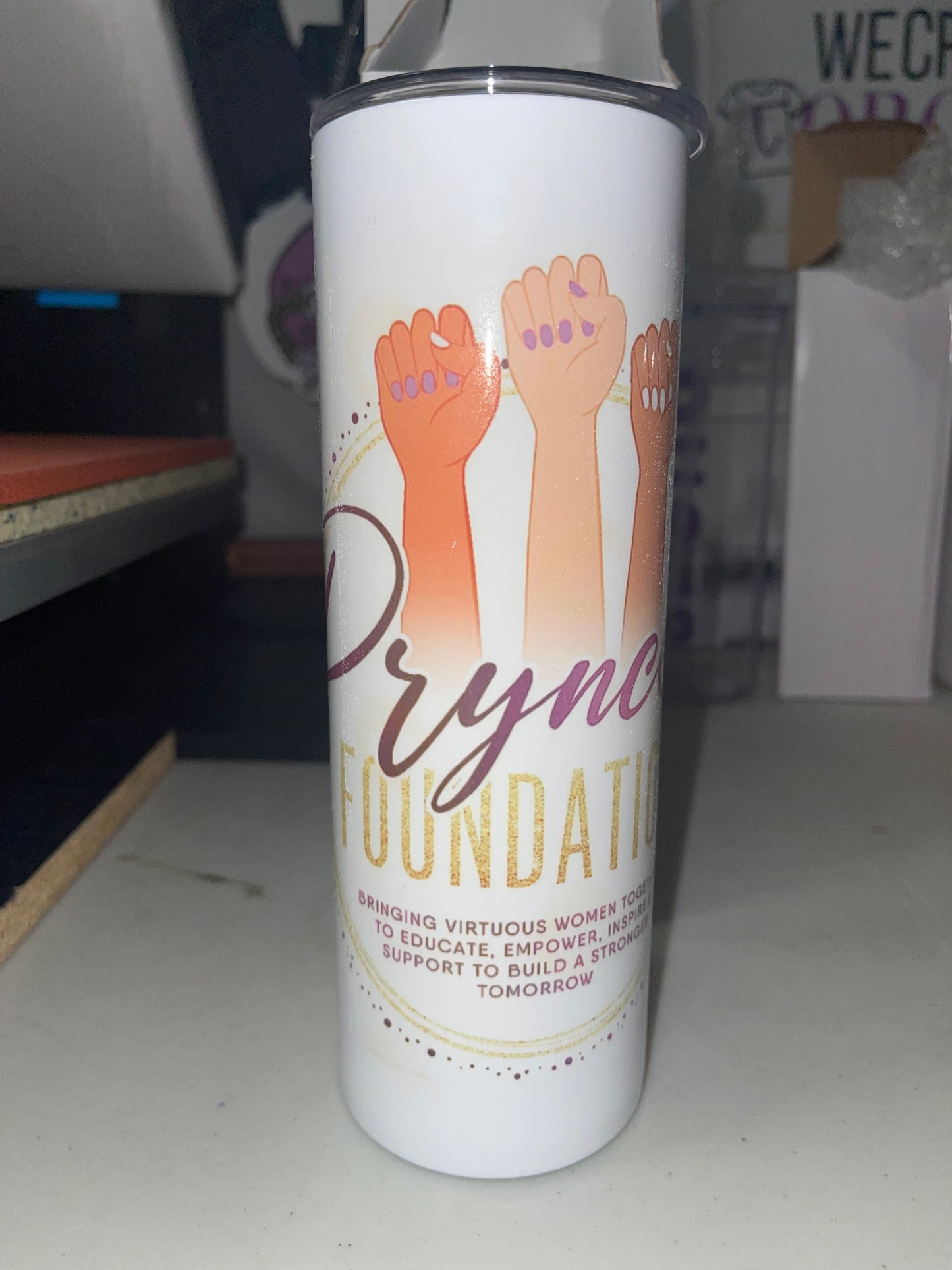 20 oz custom tumbler