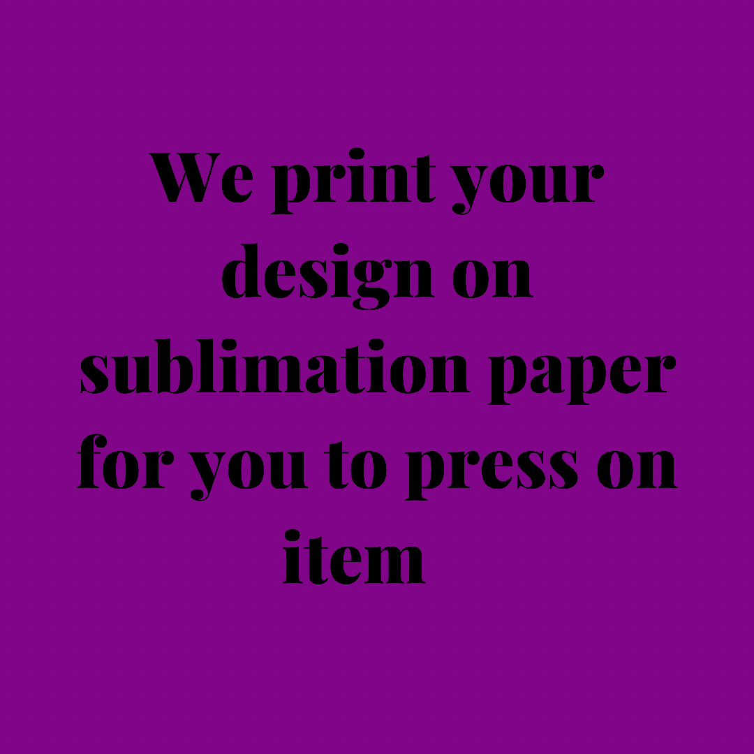 Sublimation Tranfers