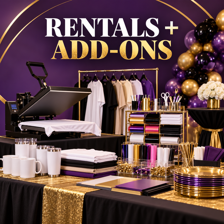 Rental and Add-ons collection cover for WeCraft Creatives