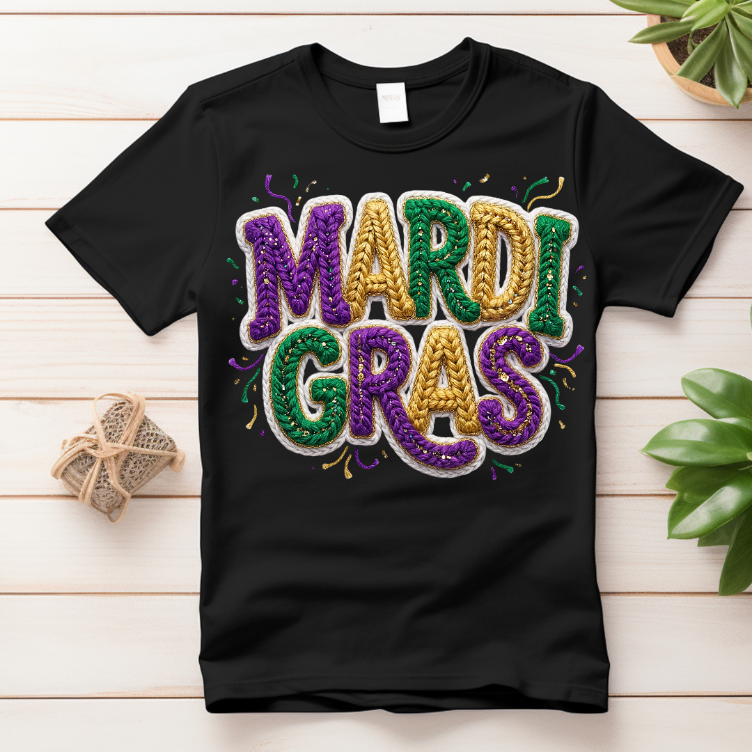 Mardi Gras UV DTF/DTF TRANSFER