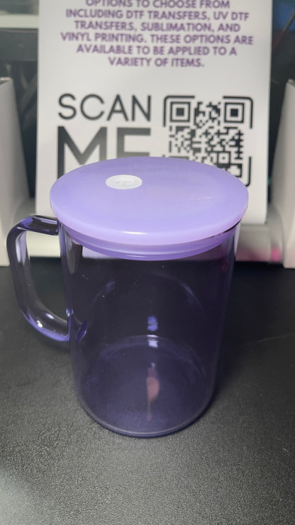 Blank jelly libby glass mug