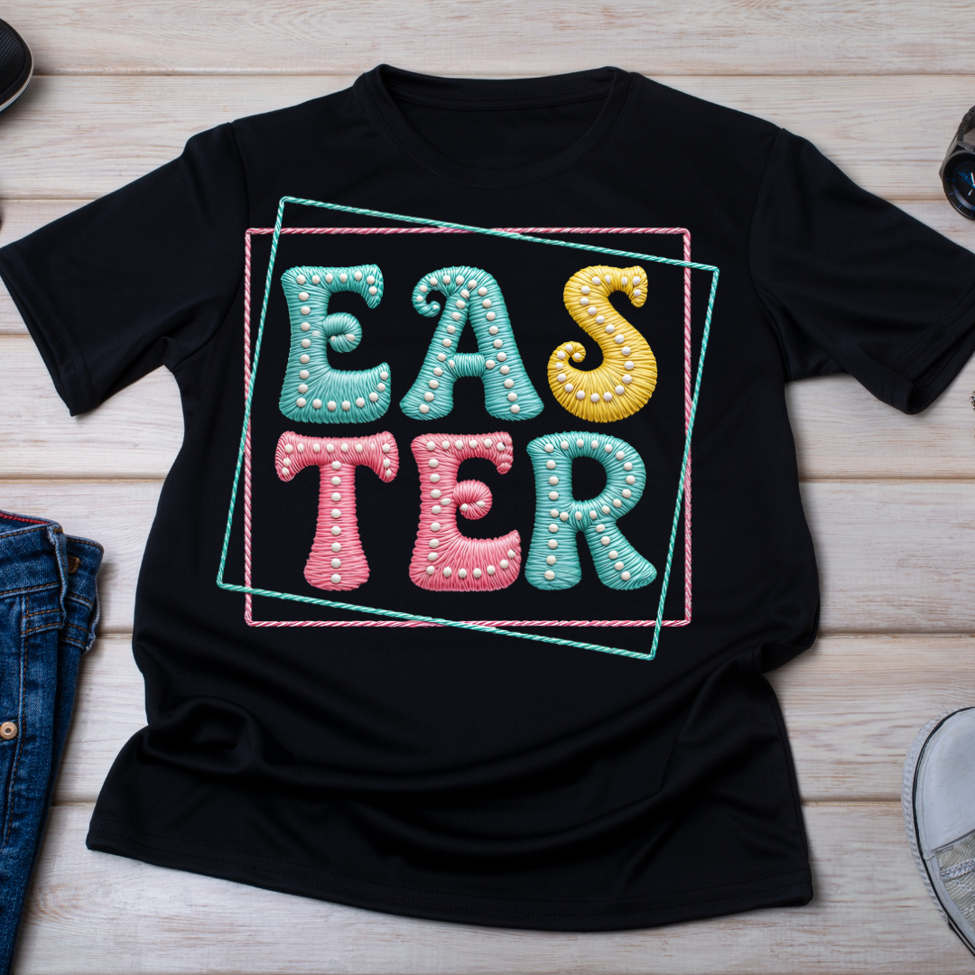 Easter Square UV DTF/DTF TRANSFER