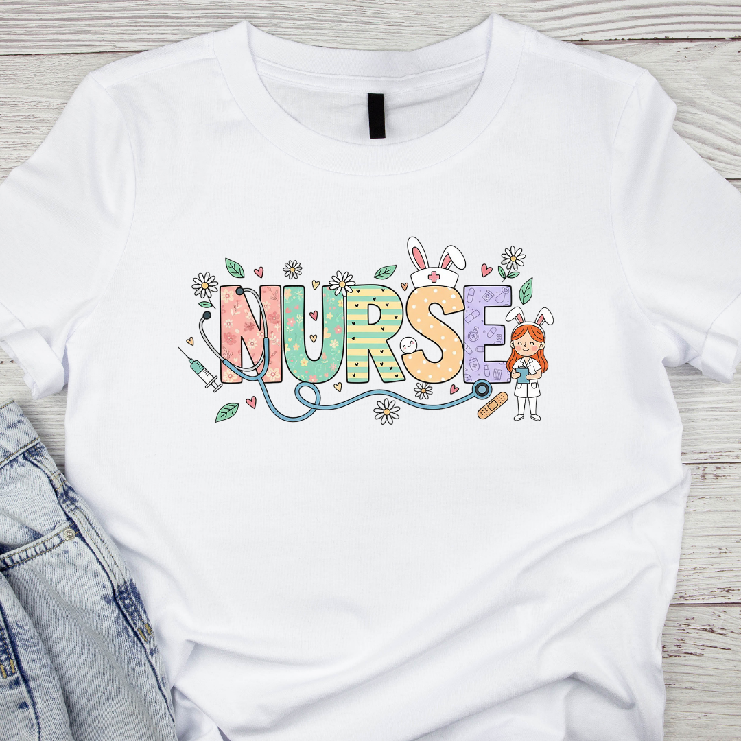 Nurse Easter UV DTF/DTF TRANSFER