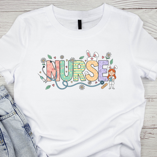 Nurse Easter UV DTF/DTF TRANSFER