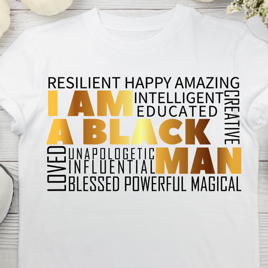 Proud Black Man UV DTF/DTF TRANSFER