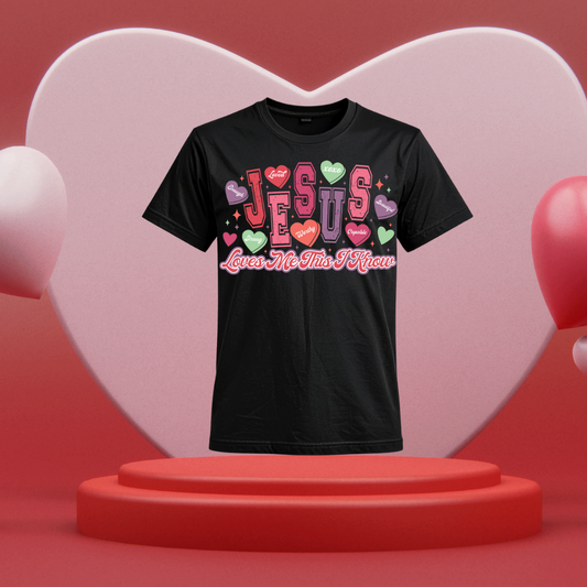 Loved by Jesus UV DTF/DTF TRANSFER