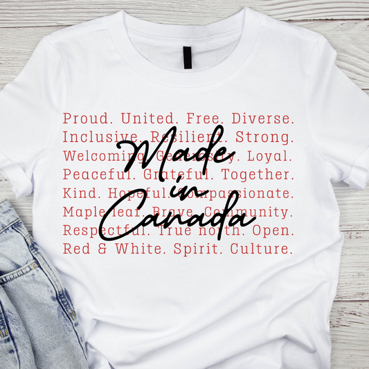 Made in Canada UV DTF/DTF TRANSFER
