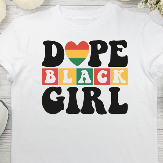 Dope Black Girl UV DTF/DTF TRANSFER