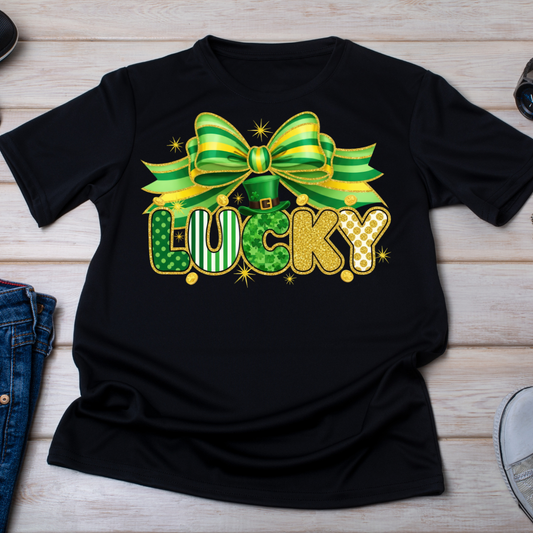 Lucky bow UV DTF/DTF TRANSFER