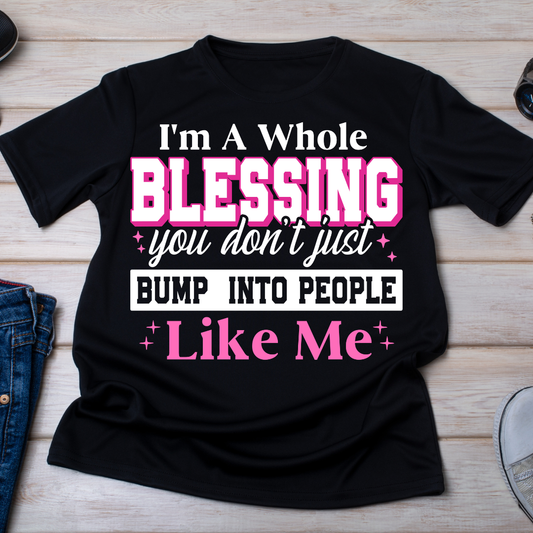 I am a whole blessing UV DTF/DTF TRANSFER