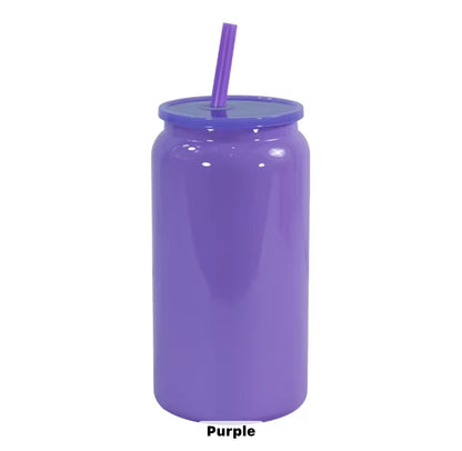 16oz Double Wall Vacuum Colourful Sublimation Stainless Steel can