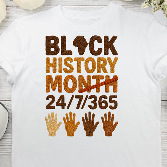 24/7 Black History UV DTF/DTF TRANSFER