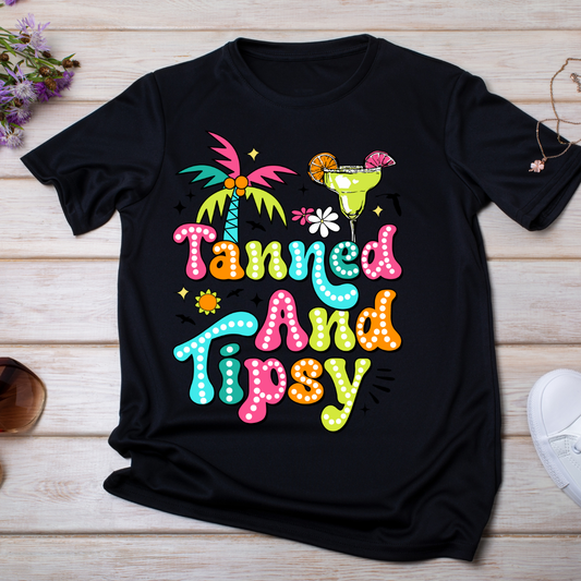 Tanned and Tipsy UV DTF/DTF TRANSFER