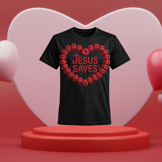 Jesus Saves UV DTF/DTF TRANSFER