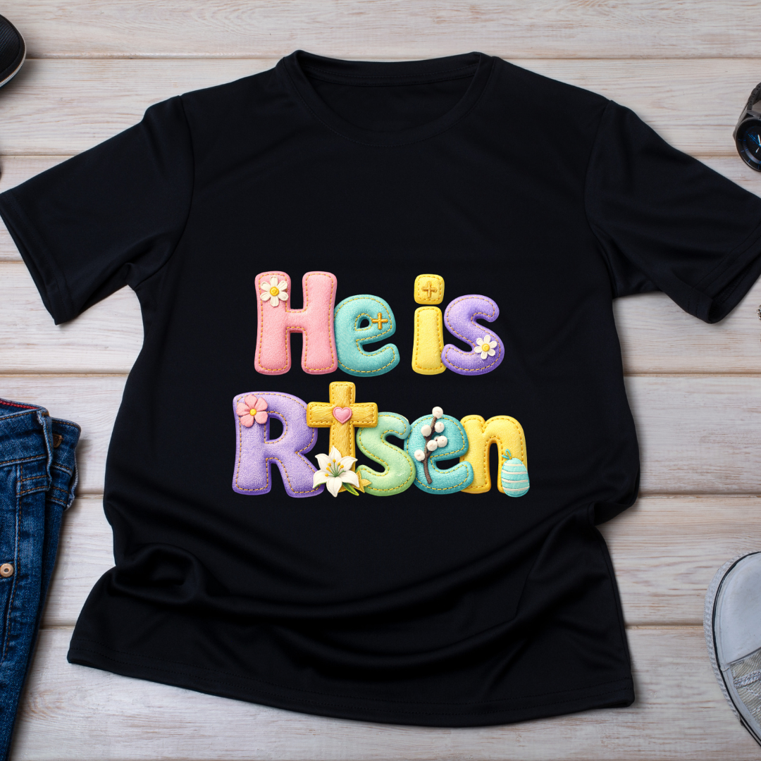 He is risen UV DTF/DTF TRANSFER