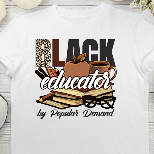 Proud Educated Black UV DTF/DTF TRANSFER