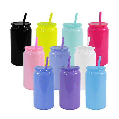 16oz Double Wall Vacuum Colourful Sublimation Stainless Steel can