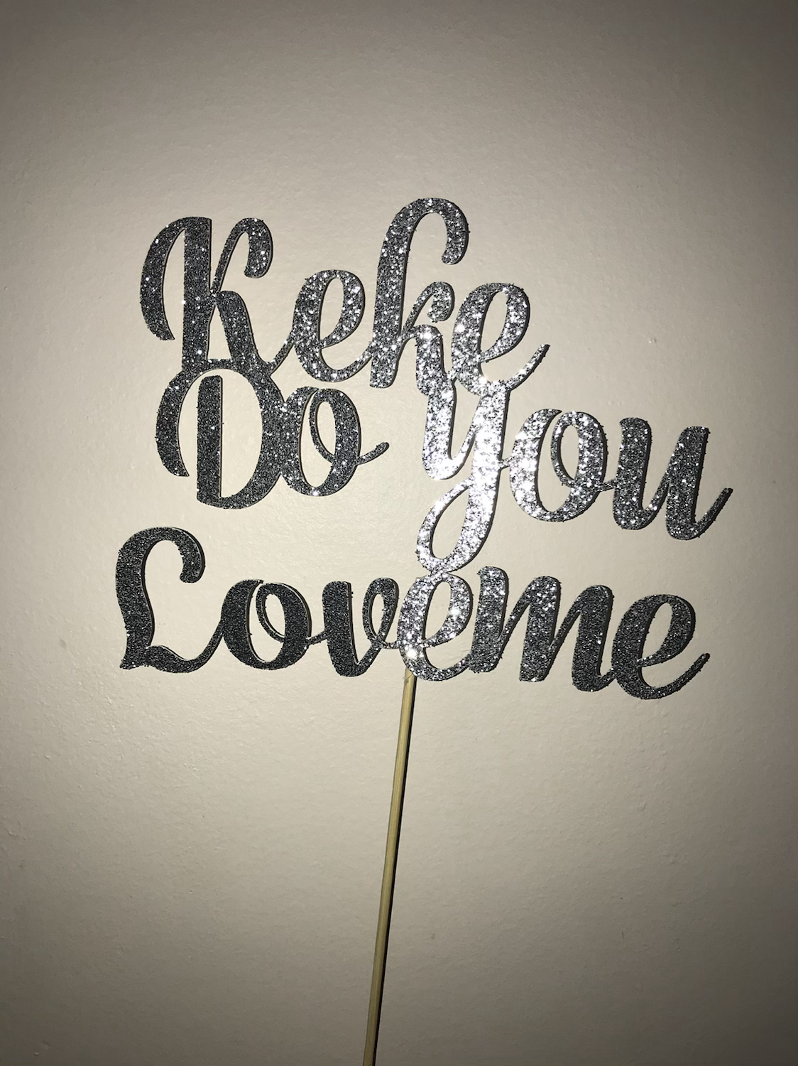 Custom Cake topper