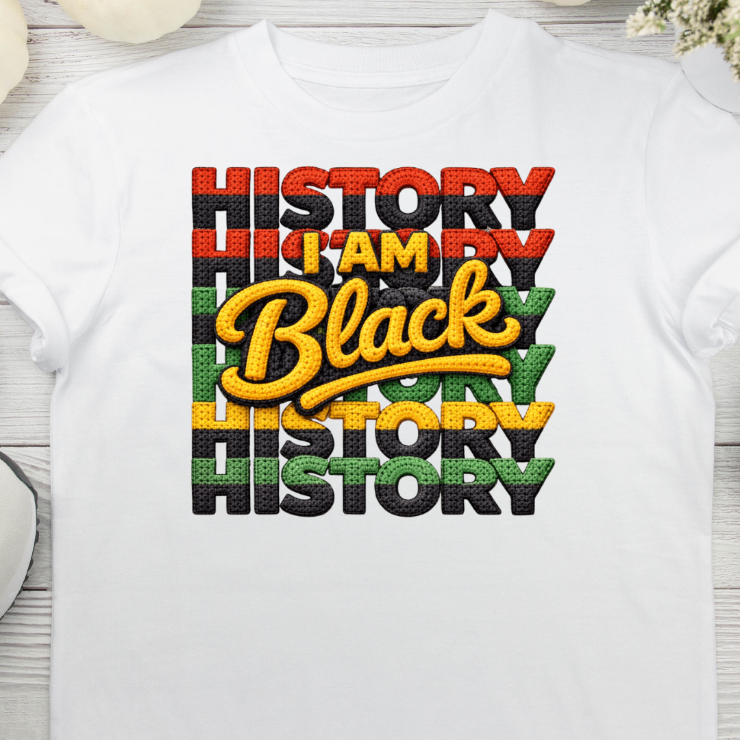 I am Black, I am Proud UV DTF/DTF TRANSFER