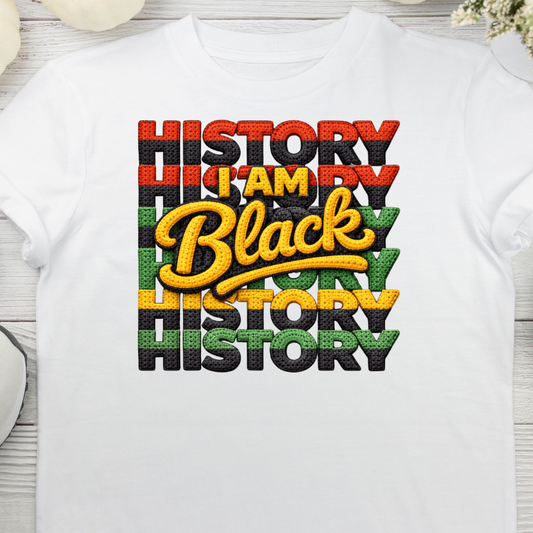 I am Black, I am Proud UV DTF/DTF TRANSFER