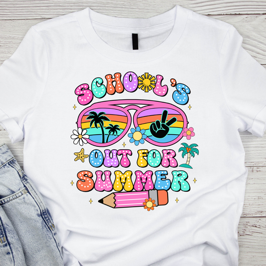 School's Out for Summer UV DTF/DTF TRANSFER