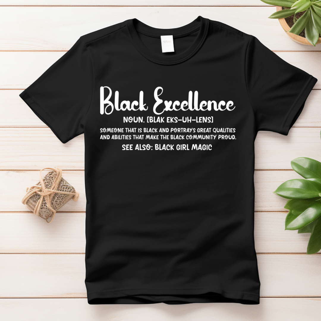 Black Pride, Power, Excellence UV DTF/DTF TRANSFER