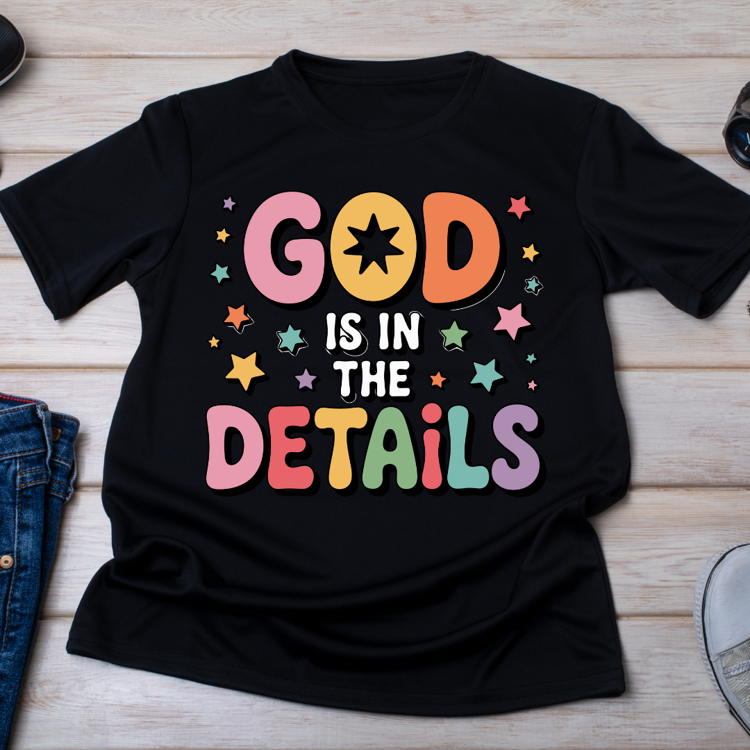 God is in the details UV DTF/DTF TRANSFER