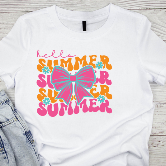 Hello Summer UV DTF/DTF TRANSFER